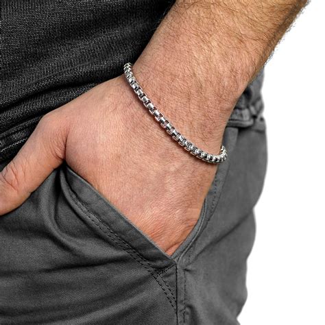 dior armband herren silber